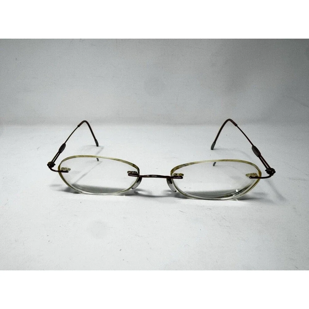 Silhouette Titan 7534 Pink 6077 Rimless Eyeglass Frames Austria 140